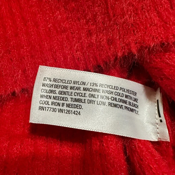 Red Fussy MEDIUM Tube Top BNWT - Picture 2 of 2